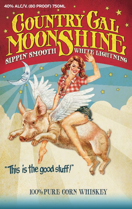Country Gal Moonshine.