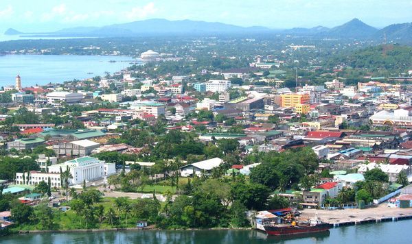 Tacloban before Typhoon Haiyan.