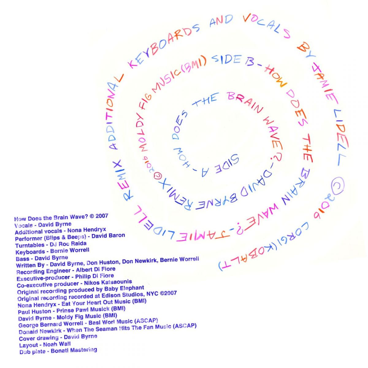 Back cover by Noah Wall.