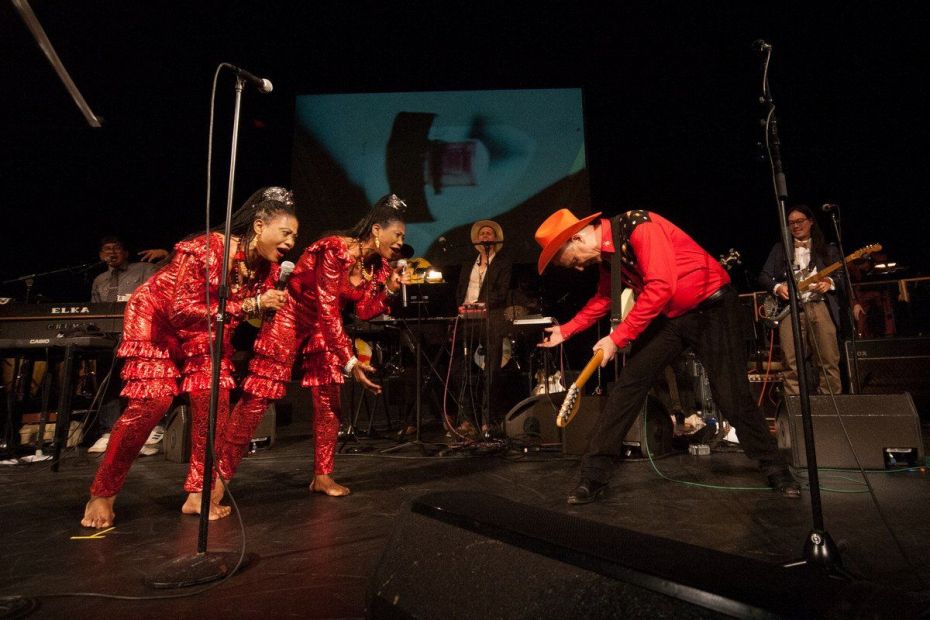 Atomic Bomb band at BAM with the Lijadu Sisters.