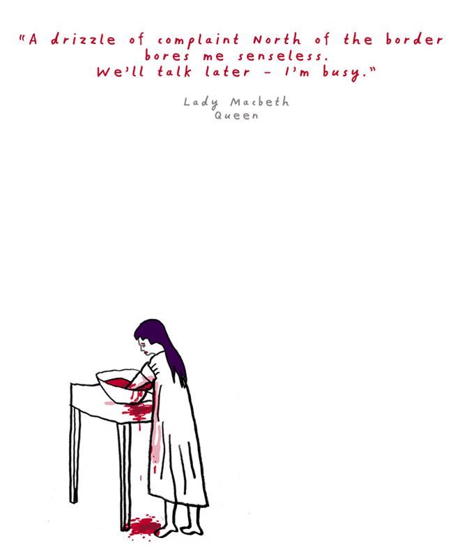 Lady Macbeth, Queen.