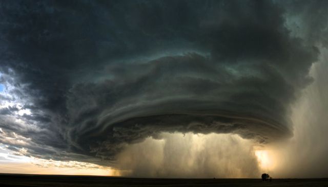 Strange weather.