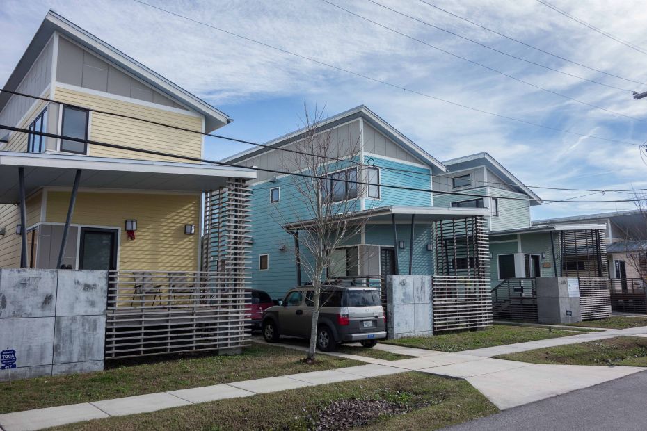 Global Green homes in Holy Cross.