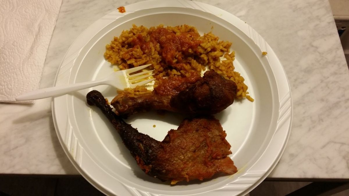 Lunch courtesy of the Lijadu Sisters.