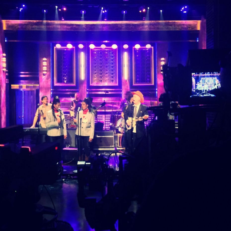 Groovin' on the Tonight Show.