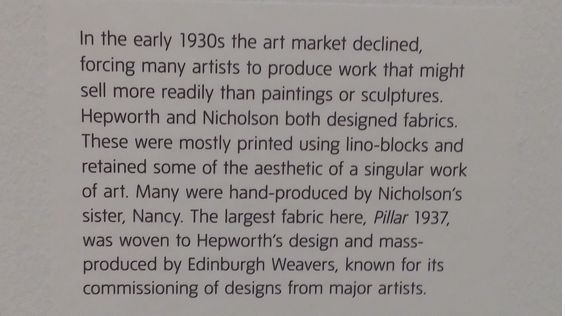 Museum commentary for 'Pillar' (photo above in post).
