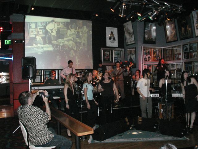 FunkNgroove at Hollywood Casino. I'm the one on the Congas.