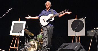 Russian surrealism at Caetano Veloso's recent BAM performance.