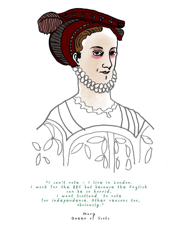 Mary, Queen of Scots.