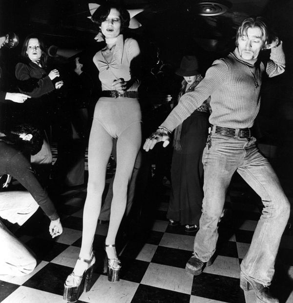 Do the funky chicken.